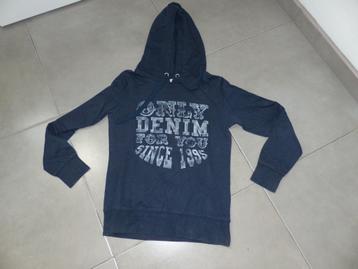 Only donkerblauwe sweater / hoodie dames - maat small  beschikbaar voor biedingen