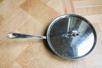 All-Clad Roestvrij 10" Koekenpan met Deksel, Inox, Gebruikt, Inductieplaat, Ophalen of Verzenden