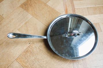 All-Clad Roestvrij 10" Koekenpan met Deksel beschikbaar voor biedingen