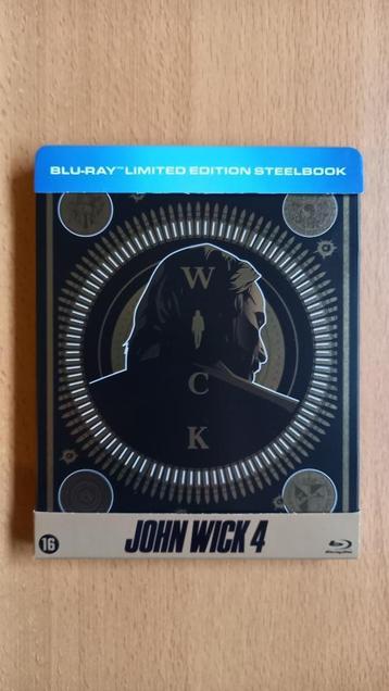 John Wick 4 Bluray Steelbook - NIEUW beschikbaar voor biedingen
