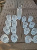 Set plastic glazen met karaf, Ophalen, Nieuw, Overige typen