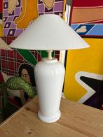 80S IKEA TAFELLAMP KERAMIEK, Huis en Inrichting, Ophalen, Gebruikt, 50 tot 75 cm, Stof