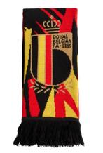 RBFA adidas België Rode Duivels sjaal zwart rood goud, Nieuw, Ophalen of Verzenden, Clubaccessoires