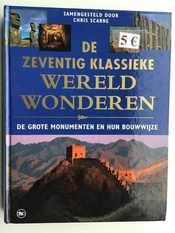 boek : De zeventig klassieke wereldwonderen beschikbaar voor biedingen