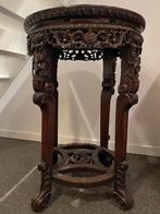 Antieke bijzettafel met marmeren blad, Antiek en Kunst, Ophalen