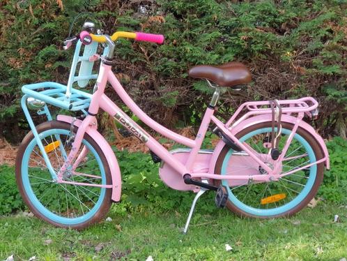 Popal meisjesfiets roze, Fietsen en Brommers, Fietsen | Meisjes, Zo goed als nieuw, 20 inch, Handrem, Ophalen