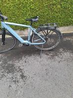 Electrische herenfiets maat 53 batterij 600 watt, Fietsen en Brommers, Elektrische fietsen, Ophalen of Verzenden, Zo goed als nieuw