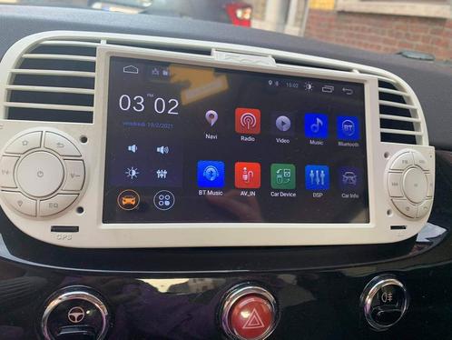 €200!!!!  Carplay Fiat 500 Android wifi GPS bluetooth, Auto diversen, Autoradio's