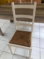4 stoelen landelijke stijl GRATIS, Vier, Gebruikt, Landelijk, Wit