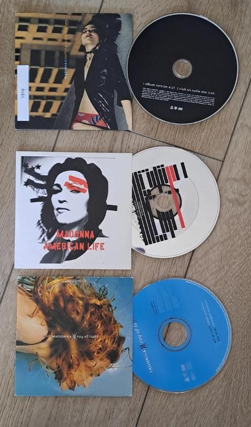 MADONNA - 3 cd-singles!, Cd's en Dvd's, Cd Singles, Gebruikt, Pop, 2 t/m 5 singles, Ophalen of Verzenden