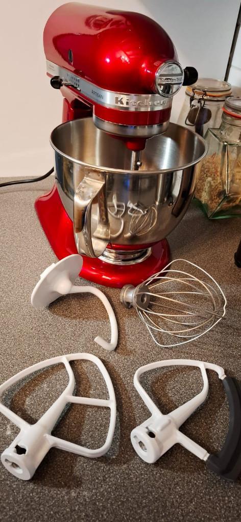 KitchenAid – Robot pâtissier - ARTISAN - 4,8 L, Electroménager, Mélangeurs de cuisine, Comme neuf, 4 litres ou plus, 3 vitesses ou plus