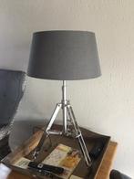 Tafellamp in inox chroom, Comme neuf, Enlèvement, Métal, 50 à 75 cm