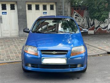 Chevrolet kalos 1.2 essence EURO4 207.000km / 2005, Autos, Achat, Noir, Particulier, Tissu