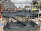 Ferplast konijnehok 2 verdiepingen, Dieren en Toebehoren, Ophalen, Gebruikt, Cavia, 90 cm of meer