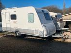 Caravan Caravelair 420, mover, voortent met uitbouw, bj 2009, Schokbreker, Bedrijf, Treinzit, Caravelair