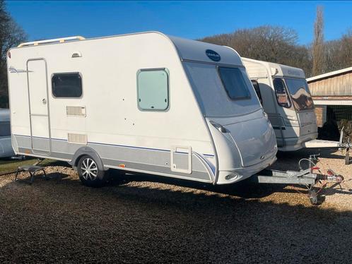 Caravan Caravelair 420, mover, voortent met uitbouw, bj 2009, Caravans en Kamperen, Caravans, Bedrijf, tot en met 4, Treinzit