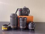 Nikon D7200 + objectifs en option, Audio, Tv en Foto, Fotocamera's Digitaal, Ophalen of Verzenden, Zo goed als nieuw, Spiegelreflex