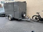 Motorcross trailer gesloten motor aanhanger motorsport, Auto diversen, Aanhangwagen-onderdelen, Ophalen, Zo goed als nieuw