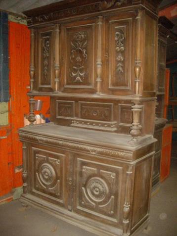 kast harry deux in notelaar 148bx230h en 55 diep ,zr goede s, Ophalen, Gebruikt, Kast