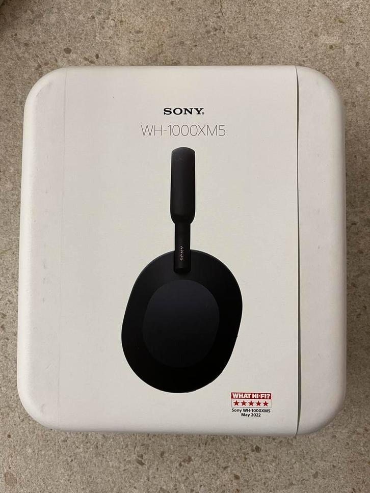 NIEUW Sony WH-1000XM5, Audio, Tv en Foto, Hoofdtelefoons, Nieuw, Op oor (supra aural), Sony, Draadloos, Bluetooth, Ophalen of Verzenden