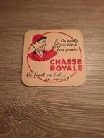 Oud bierviltje chasse royale (5), Verzamelen, Ophalen of Verzenden