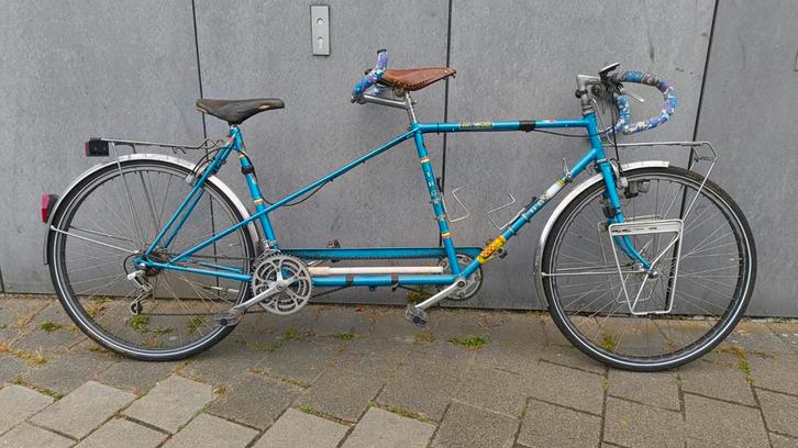 Prachtige vintage touring tandem, Fietsen en Brommers, Fietsen | Tandems, Zo goed als nieuw, Ophalen