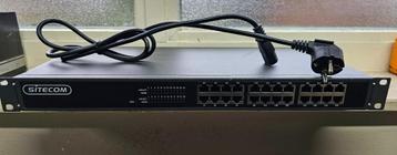 24 poort gigabit switch merk SITECOM, Ophalen, Zo goed als nieuw