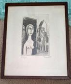 Gravure van THEO HUMBLET   31/75, Antiek en Kunst, Kunst | Etsen en Gravures, Verzenden