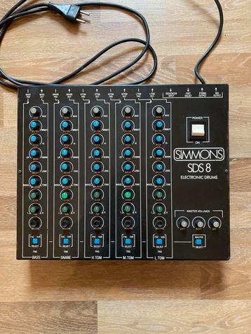 Simmons SDS8 5-Channel Drum Synthesizer 1983 - Black