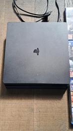 Playstation 4 en 10 spellen, Original, Gebruikt, Zonder controller, 1 TB