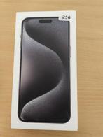 iPhone 15 pro Max 256Go noir +accessoires (ticket/ garantie), Telecommunicatie, Mobiele telefoons | Apple iPhone, Zwart, IPhone 15 Pro Max