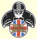 Royal Enfield Cafe Racer sticker #12, Verzenden