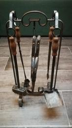 Smeedijzeren haardset, Huis en Inrichting, Ophalen, Gebruikt, Houthaard