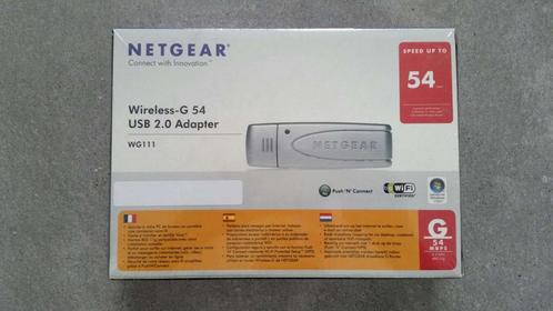 NETGEAR Wireless G USB WiFi Adapter (nieuw), Informatique & Logiciels, Cartes réseau, Neuf, Externe, Enlèvement ou Envoi