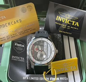Invicta Quartz-uurwerk (Wielren-editie)