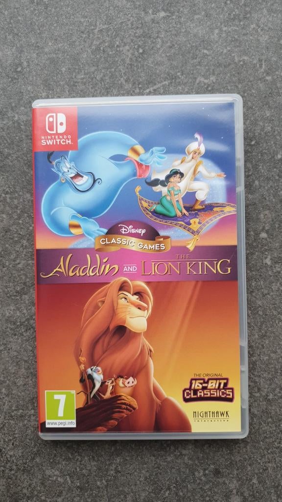 Alladin et le roi lion, Consoles de jeu & Jeux vidéo, Enlèvement ou Envoi