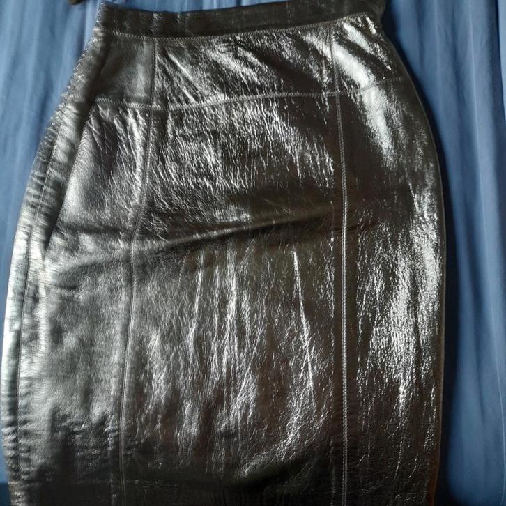 GF FERRE*PRACHT GOUDEN LEDERROK*SMALL*NIEUW*, Kleding | Dames, Rokken, Nieuw, Maat 36 (S), Overige kleuren, Boven de knie, Ophalen