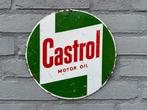 Oud Castrol motor olie reclamebord, Ophalen of Verzenden, Gebruikt, Reclamebord
