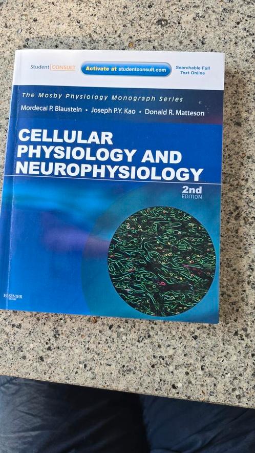Cellular Physiology and Neurophysiology, Boeken, Studieboeken en Cursussen, Zo goed als nieuw, Ophalen of Verzenden