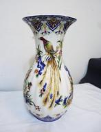 Vase Italie porcelaine Paon Delfia Antique ✨😍🤗⚡🎁👌, Antiquités & Art, Antiquités | Vases, Enlèvement ou Envoi