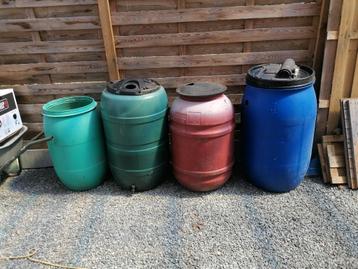 Regenton watervat pvc ton kuip beschikbaar voor biedingen