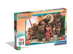 Vaiana Puzzel - 104 stukjes - Clementoni, Ophalen of Verzenden, Meer dan 50 stukjes, Nieuw, 6 jaar of ouder