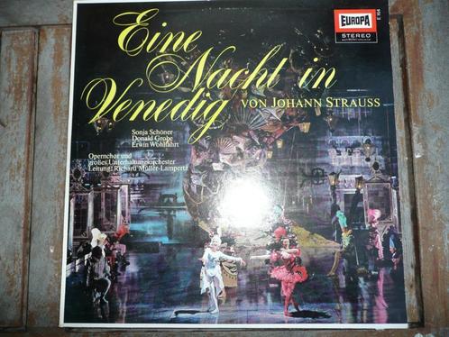 vinyl langspeelplaat "Eine Nacht in Venedig" Johann Straus, CD & DVD, Vinyles | Classique, Comme neuf, Romantique, Opéra ou Opérette