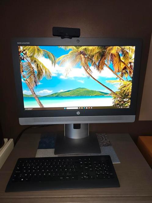 HP Elite One G2 23‑inch AiO-pc zonder aanraakscherm in perfe, Computers en Software, Desktop Pc's, Gebruikt, Ophalen