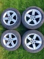 Set winterbanden Maat 205/60 R16 en sneeuwkettingen, Ophalen, Gebruikt, 16 inch, Band(en)