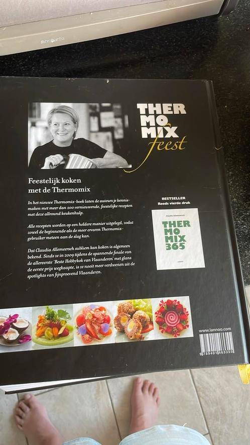 Claudia Allemeersch - Thermomix Feest, Boeken, Kookboeken, Zo goed als nieuw, Ophalen of Verzenden