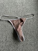 Z.G.A.N. Bruine string One Size (S/ M), Verzenden, String
