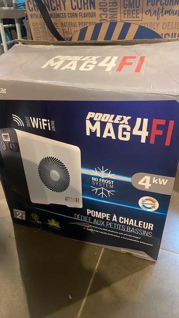 Bijna nieuwe Poolex Warmtepomp 4 kW MAG Full Inverter beschikbaar voor biedingen