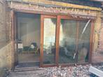 Schuifdeur veranda meranti, Ophalen