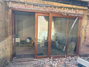 Schuifdeur veranda meranti beschikbaar voor biedingen